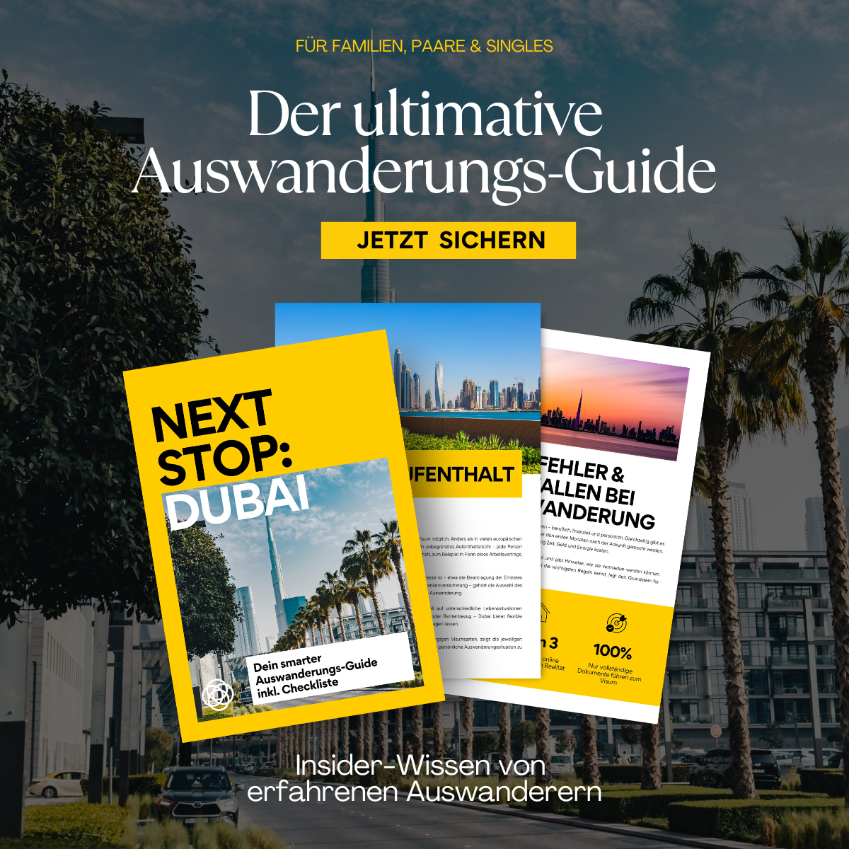Dubai Auswanderungs-Guide Cover